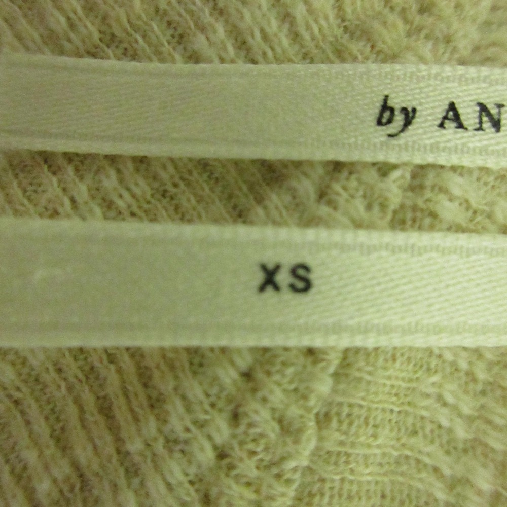 Anthropologie Sweater Womens XS Beige Boat Neck Dolman Long Sleeve Knit Pullover - Picture 4 of 8